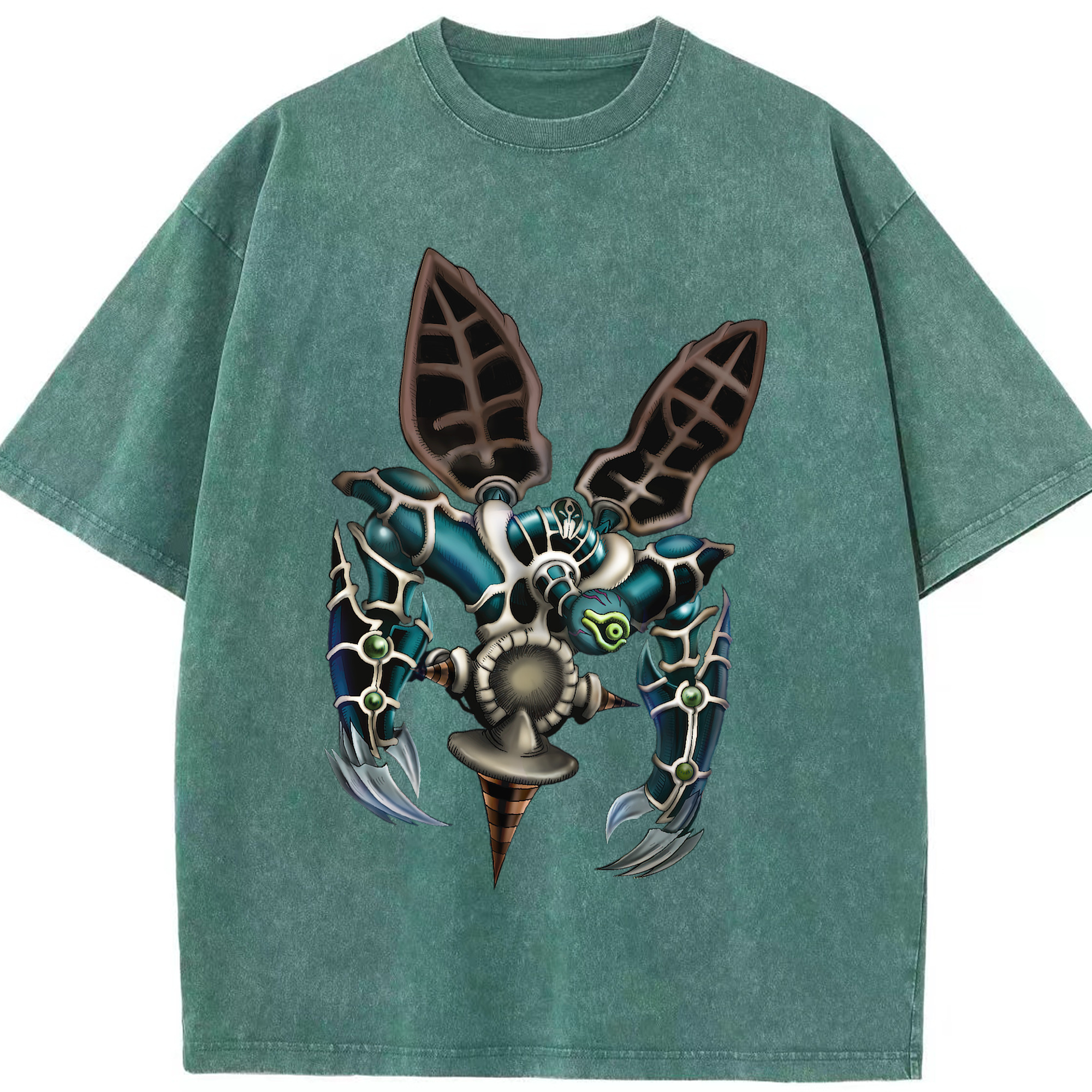 （画像用） 遊☆戯☆王 Yu-Gi-Oh! 綿100% ヴィンテージ風 半袖Tシャツ（フロントプリント）